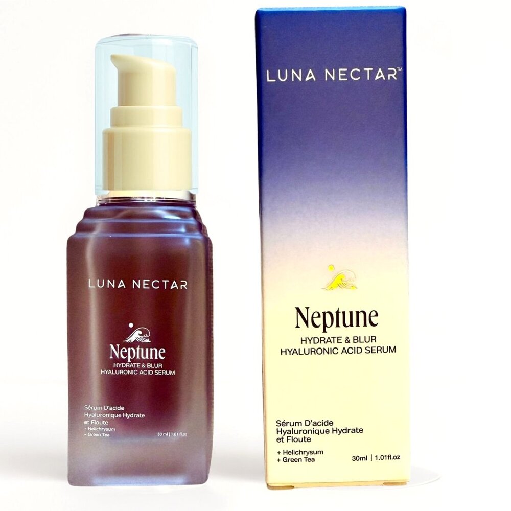 Luna Nectar Neptune Hydrate And Blur Hyaluronic Acid Serum 30ml Moisturizing